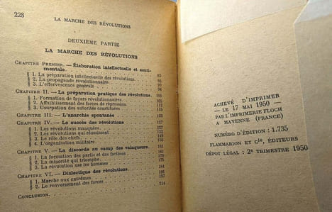 La loi des révolutions. Joussain André