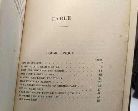 Un être en marche - Poème --- avec dédicace de l'auteur. Jules Romains