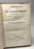 Correspondance de V. Jacquemont Avec Sa Famille Et Plusieurs de Ses Amis Pendant Son Voyage Dans L'Inde: 1828-1832. (tome second) - TOME SECOND. ...