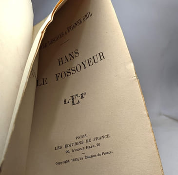 Hans le fossoyeur. Gril Descaves