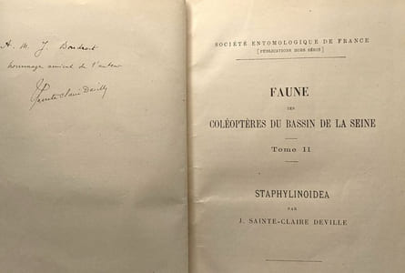 Faune des coléoptères du bassin de la Seine. Tome II. Staphylinoidea