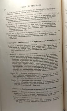 Eléments d'Endocrinologie Physiologique. M. Aron - C. Aron