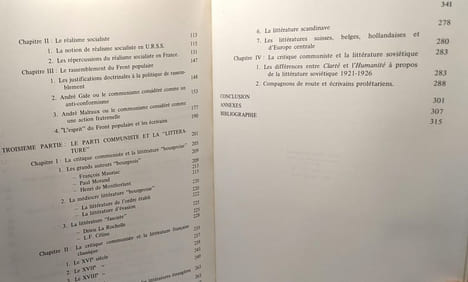 Le parti communiste français et la question littéraire 1921-1939. Bernard Jean-Pierre A