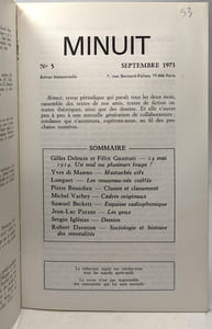Minuit n°5 septembre 1973
