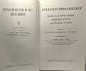 Aviation Psychology. Studies on Accident Liability Proficiency Criteria and Personnel Selection. ( = Psychological Studies 5). Cassie A. / Fokkema S. ...