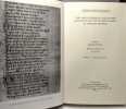 The anglo-norman alexander (le roman de toute chevalerie) / Volume 1: text and variants / anglo-norman texts. Brian Foster Thomas Of Kent