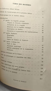 Oedipe roi - édition classique - avec une introduction sur le théâtre grec et sur sophocle un commentaire et un index des noms propres - 6e éd. remaniée par Charles Josserand