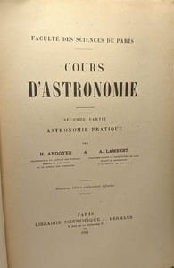 Cours d'Astronomie. Seconde Partie: Astronomie Pratique