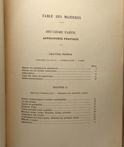 Cours d'Astronomie. Seconde Partie: Astronomie Pratique