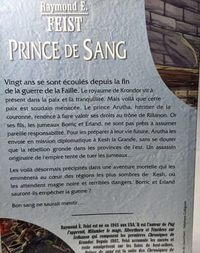 Le boucanier du roi + Prince de Sang --- 2 livres. Raymond-E Feist