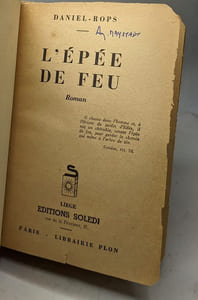 L'épée de feu