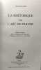 La rhétorique ou L'Art de parler. Lamy Bernard