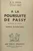 A la poursuite de passy - pursuit of passy - roman d'espionnage. Crook D.m