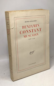 Benjamin Constant Muscadin 1795 - 1799