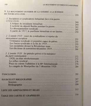 Le mouvement ouvrier du languedoc : syndicalistes et socialistes de l'herault de la fondation des bourses du travail à la naissance du parti ...