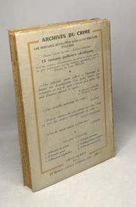 Archives du Crime - 13 Dévoyés criminels