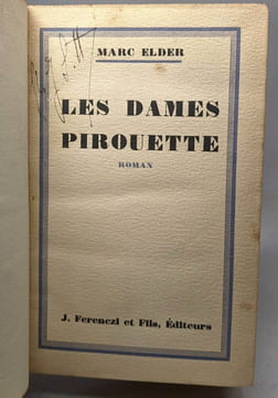 Les dames pirouette. Elder Marc