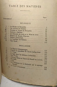 Les maîtres d'autrefois Belgique Hollande