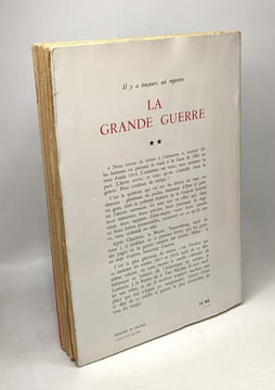 La grande guerre - 2 : Deuxième époque 1915-1916. Verdun Il y a toujours un reporter. 1960. Thoumin Richard