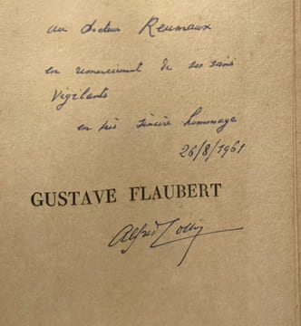 Gustave Flaubert / L'homme et son oeuvre --- avec hommage de l'auteur. COLLING Alfred