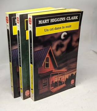 Un cri dans la nuit + Un cri dans la nuit + Joyeux Noël merry christmas --- 3 livres. Clark Mary Higgins