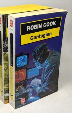 Avec Intention de Nuire + Contagion + Cure fatale + Phase terminale --- 4 livres. Robin Cook