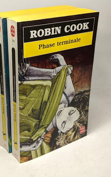 Avec Intention de Nuire + Contagion + Cure fatale + Phase terminale --- 4 livres. Robin Cook