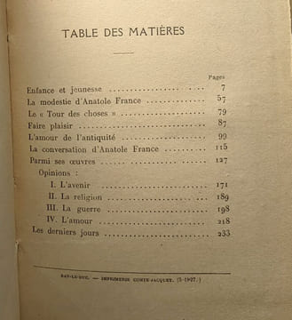 Anatole France d'après ses confidences et ses souvenirs. CORDAY (Michel)