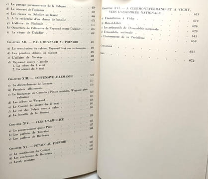 Les Responsabilités des dynasties bourgeoises tome V de Hitler à Pétain. E. Beau de Loménie