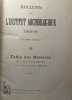 Bulletin de l'institut arch&eacute;ologique li&eacute;geois - TOME XXXI - Tables des mati&egrave;res des volumes I &agrave; XXX et des Rapports annuels. Collectif