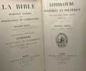 Littérature politique et polémique Ruth Maccabées Daniel Esther Judith etc... La Bible ancient testament 7e partie. Reuss Édouard