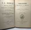 Philosophie religieuse et morale des Hébreux - Job Les proverbes l'ecclésiaste l'ecclésiastique la sapience contes moraux baruch manassé / La Bible ...