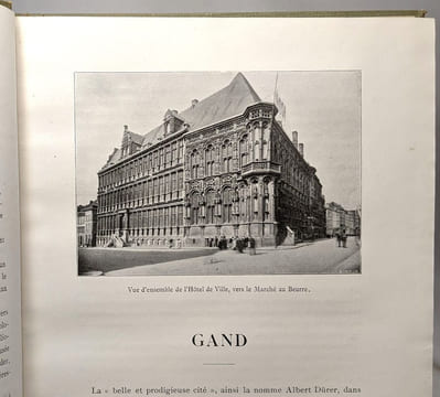 Gand & Tournai / les villes d'art célèbres. Hymans