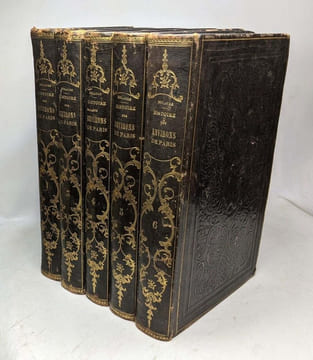 Histoire physique civile et morale des environs de Paris depuis les premiers temps historiques jusqu'à nos jours - 2e édition - TOMES 1 3 4 5 6 (tome ...