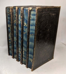 Histoire physique civile et morale des environs de Paris depuis les premiers temps historiques jusqu'à nos jours - 2e édition - TOMES 1 3 4 5 6 (tome 2 manquant)