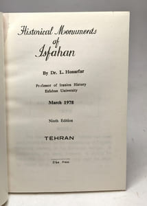 Historical monuments of Isfahan - 9th éd