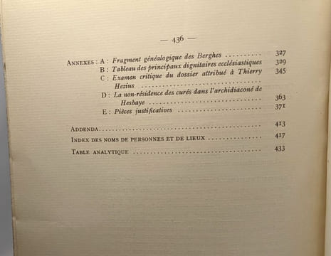 Réforme Protestante et Réforme Catholique au Diocèse de Liège. Histoire religieuse des règnes de Corneille de Berghes et de Georges d'Autriche ...