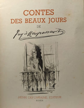 Contes des beaux jours de Maupassant. Maupassant