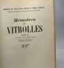 Mémoires de vitrolles TOME II. Farel (présenté Par) Eugènes Forgues