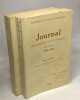Journal mémoires de la vie littéraire: TOME 5e: 1872-1877 + TOME 7e: 1885-1888 --- 2 tomes. Edmont Et Jules De Goncourt