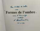 Formes de l'ombre - récit. Yves frontenac