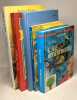 5 livres: L'île mystérieuse + De la terre à la lune + Paris au XXe siècle + Le tour du mond en 80 jours (adaptation jeunesse) + Le tour de Jules Verne ...