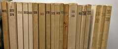 Critique - revue générale des publications françaises et étrangères - 41 numéros entre 1953 et1980 (voir description). Collectif