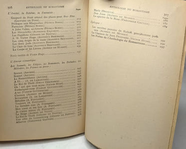 Anthologie du romantisme nouvelle édition --- 8e mille