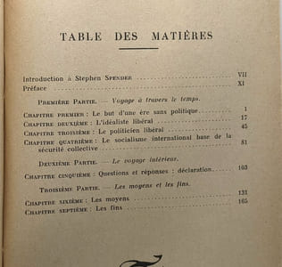 Au delà du libéralisme - écrits politiques