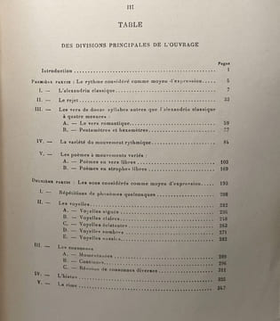 Le vers français ses moyens d'expression son harmonie. Maurice Grammont