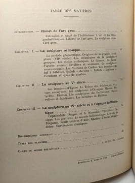 La sculpture grecque - collection de précis d'Histoire de l'Art. Devambez