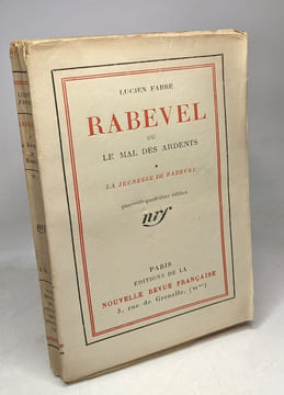 Rabevel ou le mal des ardents - TOME 1: la jeunesse de Rabevel. Fabre