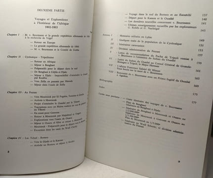 Karl-Moritz von Beurmann. Voyages et explorations 1860-1863. Nubie Soudan Libye Fezzan Lac Tchad Bornou. BEURMANN ( Karl-Moritz von ) - [ Notes ...