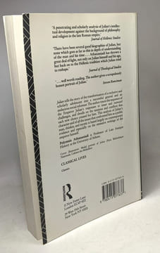 Julian: An Intellectual Biography (Classical Lives). Athanassiadi Polymnia